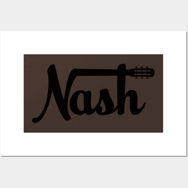 Nashville Music logo Wall Art by AllAmerican